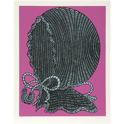William Copley, Baby Bonnet, Serigraph