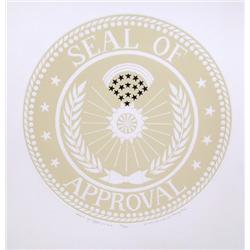 Sondra Mayer, Seal of Approval, Intaglio Etching