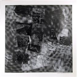 Robert Rauschenberg, Current and Surface 19, Silkscreen