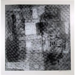 Robert Rauschenberg, Current and Surface 8, Silkscreen