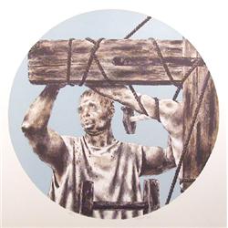 Joseph Hirsch, The Crucification, Lithograph