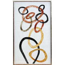 Pol Bury, Anneaux, Aquatint Etching