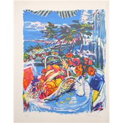 Dimitrie Berea, Basket, Lithograph