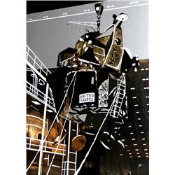 Lowell Blair Nesbitt, Lunar Module, Serigraph