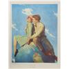 Image 1 : Norman Rockwell, On top of the World, Collotype Poster