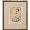 Image 1 : Jean Jansem, Seated Girl, Lithograph