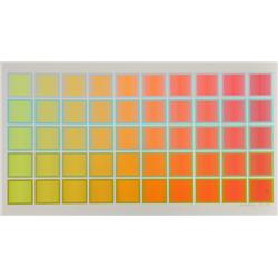 Richard Anuszkiewicz, Op-Art Serigraph