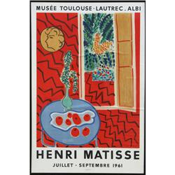 Henri Matisse, Albi Exhibition, Lithograph Poster