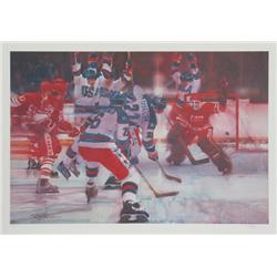 Robert Peak, Ice Hockey, Lithograph