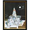 Image 1 : Saul Steinberg, Chrysler Building 2, Lithograph