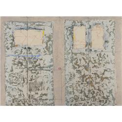 James Coignard, Definition Monolithique 1, Carborundum Etching