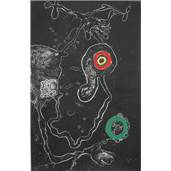 Joan Miro, Barcelona Suite (M 598), Carborundum Etching