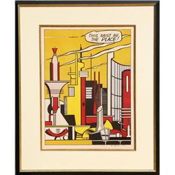 Roy Lichtenstein, This Must Be the Place (C. III.20), Offset Lithograph