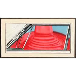 James Rosenquist, Red Highway Trust, Lithograph