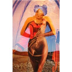 Lucien Clergue, Passion Bleue de Toscane IV, Color Photograph