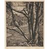 Image 1 : Luigi Lucioni, Landscape, Etching