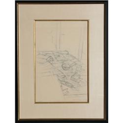 Alberto Giacometti, Objects in the Studio, Lithograph