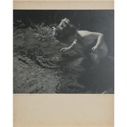 Gordon Kuster, Baby and the Brook, Photograph