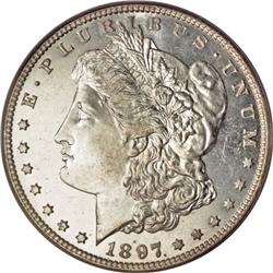 1897 p Morgan Silver Dollar