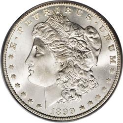1899 O Morgan Silver Dollar