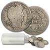 Image 1 : Roll of Circulated Barber Dimes- 1892-1916