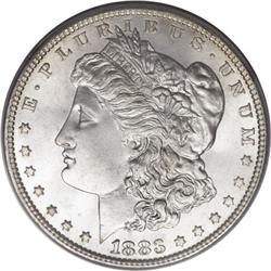 1883 Uncirculated Morgan Silver Dollar