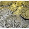 Image 1 : Lot of 25 Walking Liberty Halves- Various