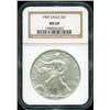 Image 1 : 1997 MS 69 Silver Eagle