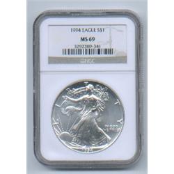 1994 Silver Eagle MS 69
