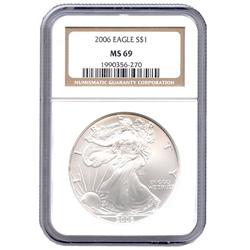 2006 MS 69 US Silver Eagle