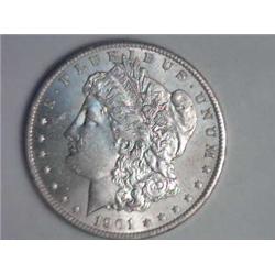1901 O Morgan Silver Dollar