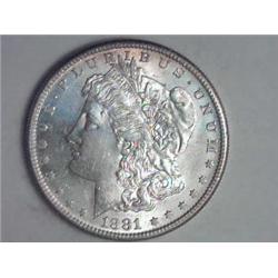 1881 S Morgan Silver Dollar