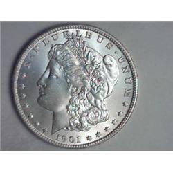 1901 O Morgan Silver Dollar