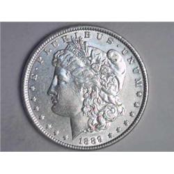 1889 P Morgan Silver Dollar