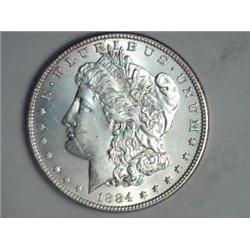 1884 P Morgan Silver Dollar