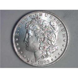 1883 O Morgan Silver Dollar