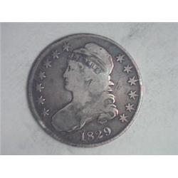 1829 Bust Half Dollar