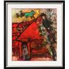 Image 1 : Marc Chagall - The Red House - Framed