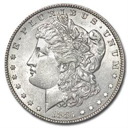 1884 - O Morgan SIlver Dollar -UNC