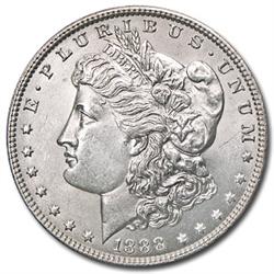 1888 P Morgan SIlver Dollar - UNC