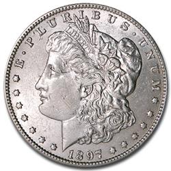 1897 P Morgan Silver Dollar UNC