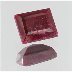6.39ct African Ruby Rectagle (GEM-29192B)