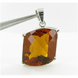58.20ct Pendant Madeira Citrine Appr Est $ 29k (JEW-2422)