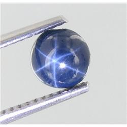 1.40ct Superb Round Cab Blue Star Sapphire  (GEM-28053D)