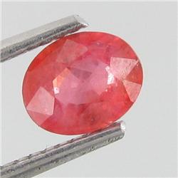 0.9ct Oval Cut Top Padparascha Sapphire  (GEM-29074)