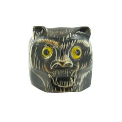 Rare Water Buffalo Horn Ring (JEW-274)