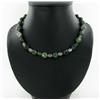 Image 1 : 187ct Multi-Colored Jade Necklace (JEW-2175)
