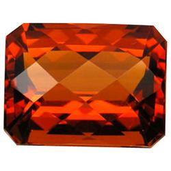 41.16ct Madeira Citrine Octagon Appr Est $ 21k (GEM-27860)