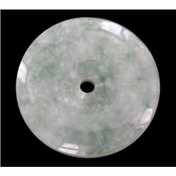 44.54ct Burma Imperial Jadeite Lucky Disc  (JEW-2062)