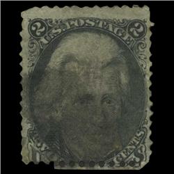 1863 US 2c Stamp NICE (STM-0530)